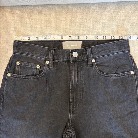 Free shipping! Everlane The Super-Soft Relaxed Jean - Black (Stormy) Size 25 - Picture 9 of 13